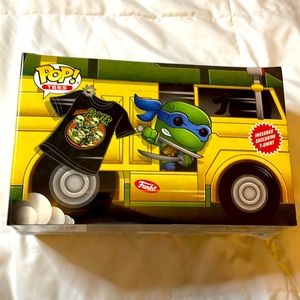 NIB Funko Pop TMNT shirt